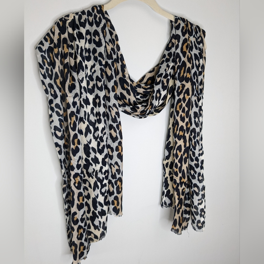 Animal Print Scarf. Free with purchase.